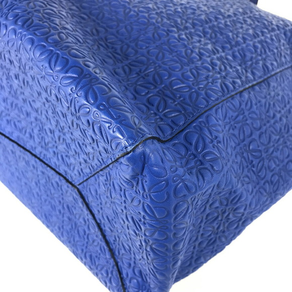 Loewe Leather Anagram T Tote Bag Shopper - Picture 5 of 15